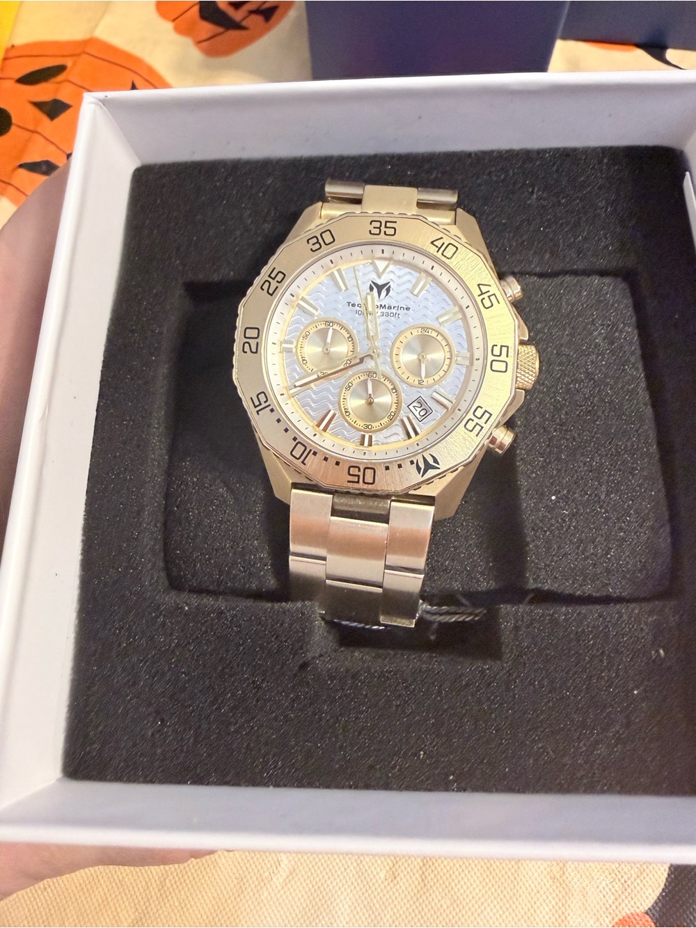 TechnoMarine Mare Vivo by Invicta Men's Watch - 44mm. Gold (TM-225083)